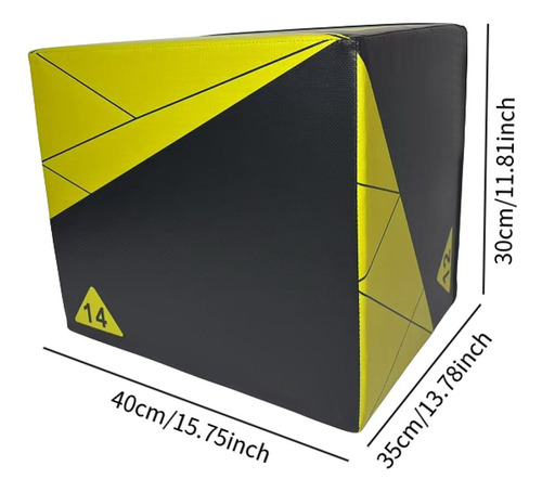 3 En 1 De Caja De Salto Pliométrico Anti -slip Para El