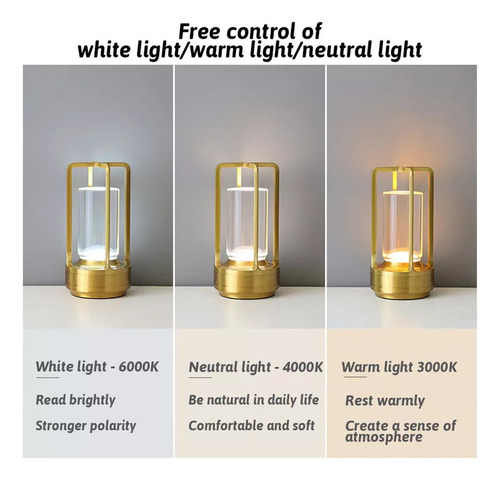 Una Lámpara De Mesa De Estilo Moderno, Pequeña Luz Nocturna,
