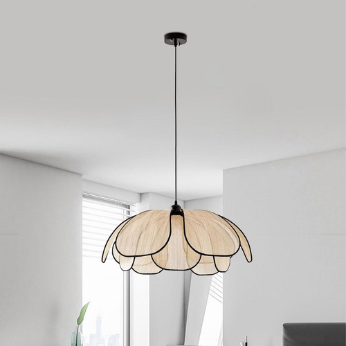 Boho Chandelier Flower Shaped Hanging Light For Kitchen 50cm