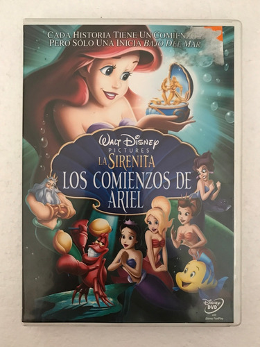 Dvd Original Disney La Sirenita Los Comienzos De Ariel (Usado)
