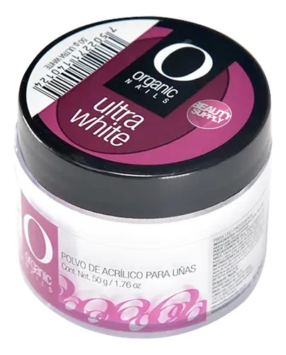 comprar Polvo Acrílico Organic Ultra White 50gr