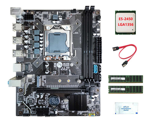 Kit De Placa Base X79 Con Cpu E5 2450+2 X 4g Ddr3 Reg Ram+th