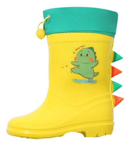 Botas Para Lluvia Niño Dinosaurio Botas De Lluvia Duradero B
