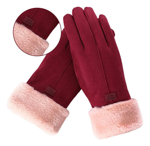 Guantes For Mujer Guantes Cálidos De Invierno Guantes De