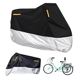 Premium Adult Tricycle Cover, Fit All 3-wheel Bike Or M...