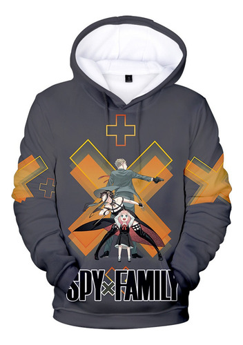 Db Sudadera Con Capucha Spy X Family Kawaii Forger Anya For Ni