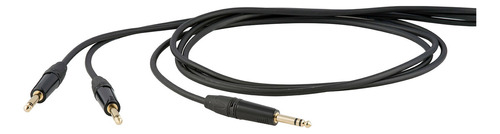 Proel Dhs540lu18 Cable Y De 1 Plug Estéreo A 2 Plug Mono