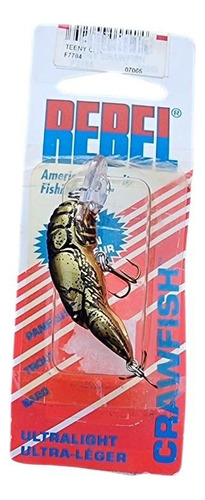 Isca Rebel F77 Teeny Wee Crawfish Ultra Light 2,8grs 3.81cm Cor Dourado-escuro 84