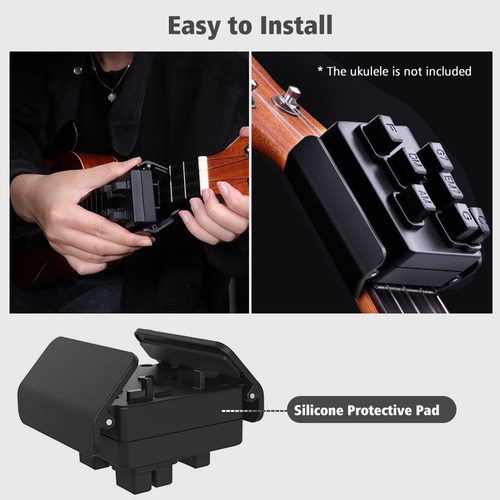 Hxpara Treinador De Acordes De Ukulele Universal De 23-26