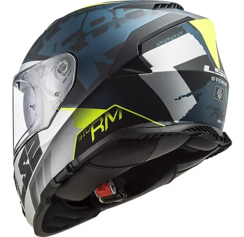 Casco Para Moto Ls2 Ff800 Storm Sprinter Negro Plata
