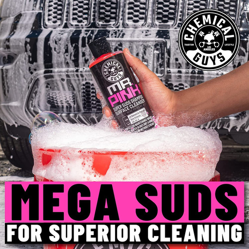 Jabón De Limpieza Para Automóvil Mr. Pink 473 Ml Rosado