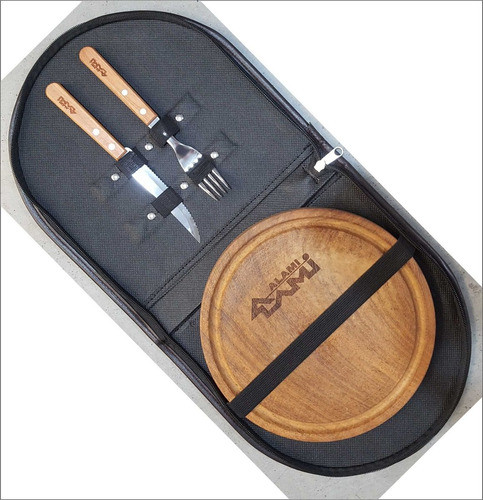 Set De Asado Ecocuer Personalizado + Reforzado + Tramontina