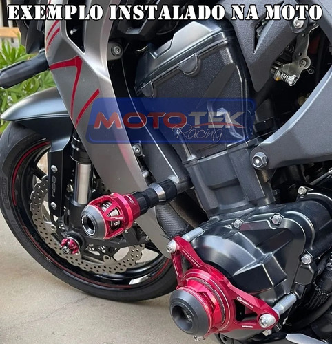 Imagem 4 de 5 de Slider Motor F1 Procton Kawasaki Z1000 Z 1000 2010 A 2020