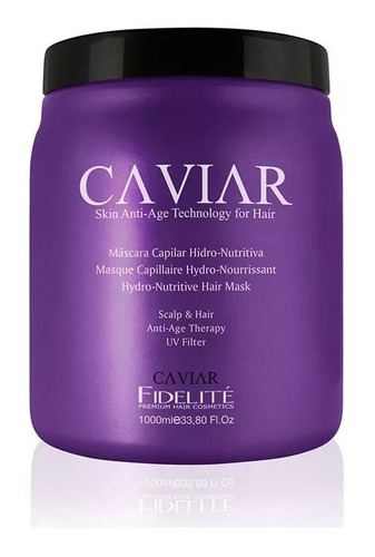 Fidelite Mascara Caviar Hidro-nutritiva 1000ml