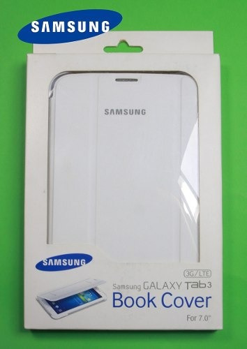 Capa Tablet Samsung Galaxy Tab3 7.0 Book Coverbranco 3g/lte