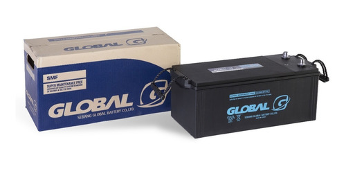 Batería Global 12v 210 Amp Com. Pos. Izq. Para Maq.  /camión