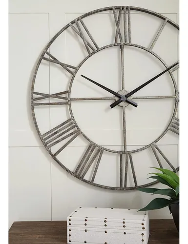 Ashley Paquita - Reloj De Pared Con Nmeros Romanos, Color Pl