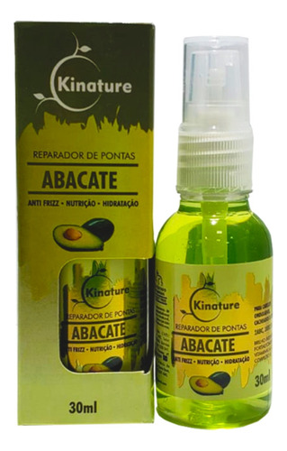 Óleo Reparador De Pontas Abacate Kinature 30ml