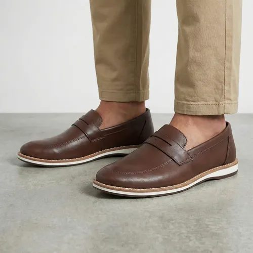 Sapato Mocassim Loafer Casual Masculino Confortável Couro