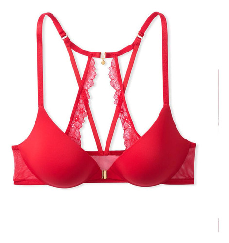 Brasier Victoria's Secret Rojo Push Up 36 Dd C3154