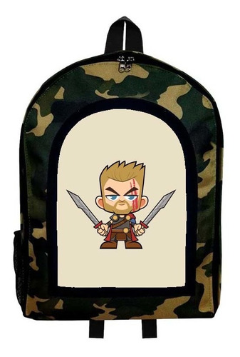 Mochila Camuflada Thor Nueva Colección Modelo 26