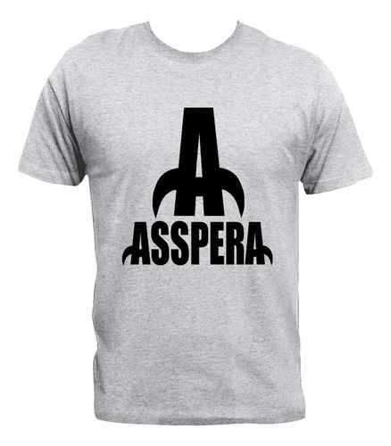 Remera Asspera Heavy Metal Algodón Premium