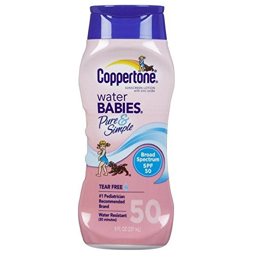 Protrector Solar Para Bebé Coppertone A Prueba De Agua Spf