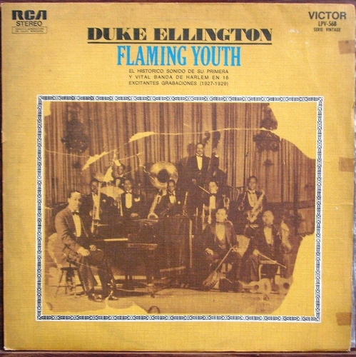 Duke Ellington - Flaming Youth - Lp Año 1969 - Jazz Alexis31