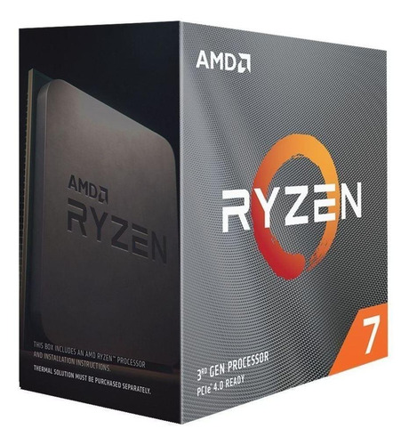 Imagen 2 de 4 de Procesador gamer AMD Ryzen 7 3800XT 100-100000279WOF de 8 núcleos y 4.7GHz de frecuencia