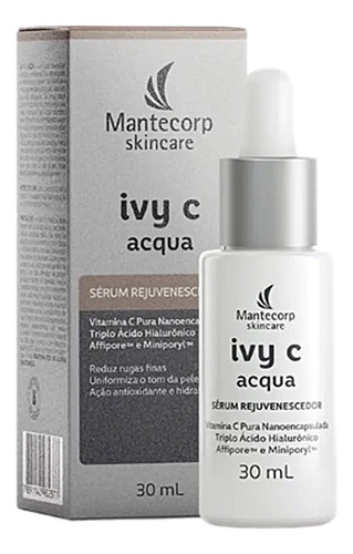 Rejuvenescedor Facial Mantecorp Skincare Ivy C Acqua 30ml Todo Tipo De Pele