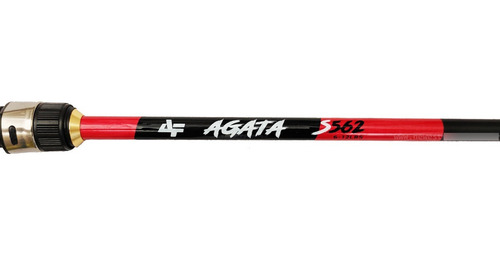 Imagem 3 de 9 de 2 Varas Carbono Molinete Ágata S562 6-12lb 1,68m Albatroz