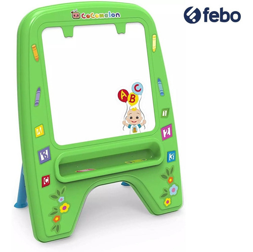 Imagen 2 de 3 de Mi Primera Pizarra Cocomelon + 18 Meses Infantil Febo