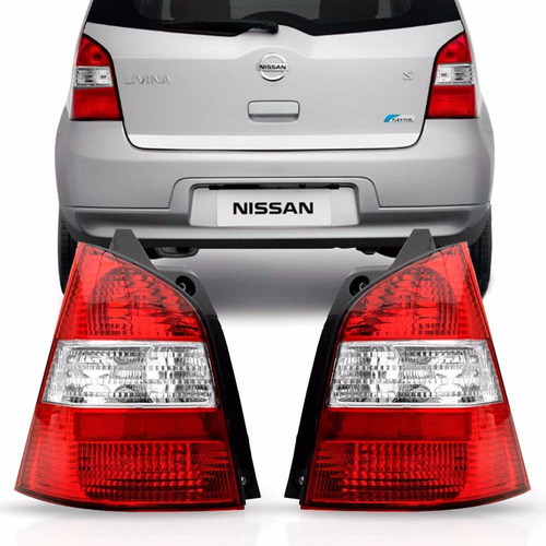Lanterna Nissan Livina 2009 2010 2011 2012 Traseira