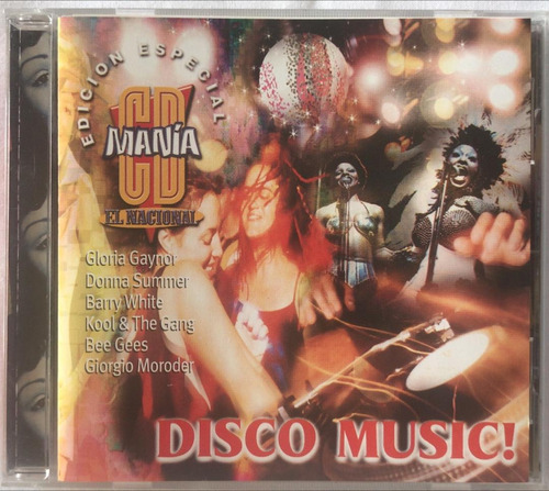 Disco Music. Cd Original Usado. Qqg. Ag. 