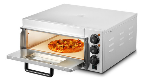 Vevor Horno De Pizza Comercial De Encimera Una Sola Capa