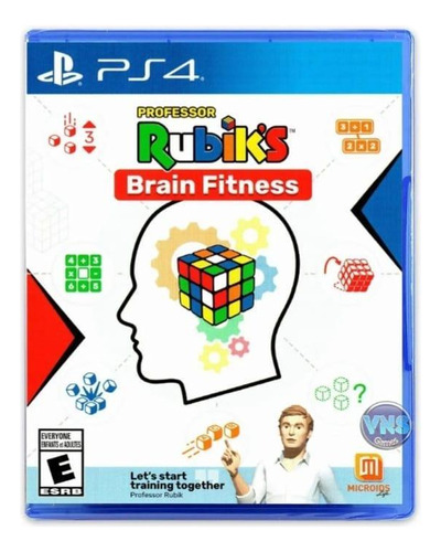 Jogo Professor Rubiks Brain Fitness - Ps4