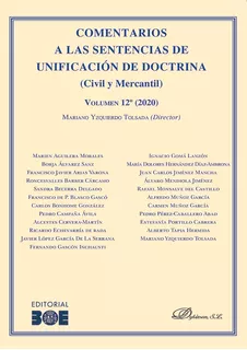 Livro - Comentarios A Las Sentencias De Unificación De Doctrina (civil Y Mercantil)