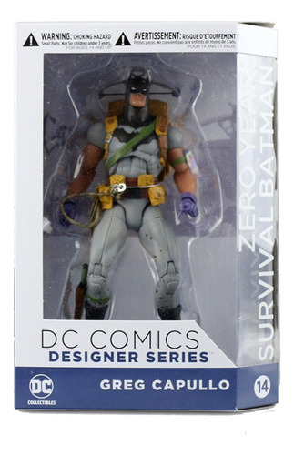Dc Collectibles - Figura De Acción De Supervivencia De Batma