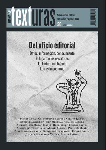 Texturas 50: Del Oficio Editorial, De Varios Autores., Vol. 1. Editorial Trama Editorial, S.l., Tapa Blanda En Español, 2020