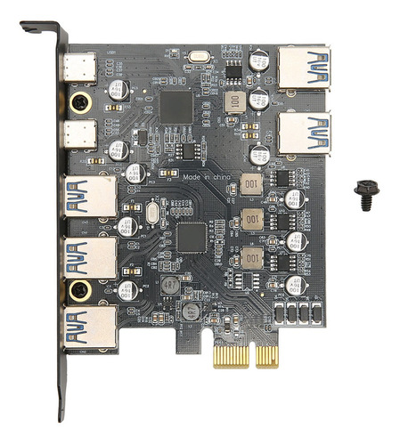 Tarjeta De Expansión Usb 3.0 Pci E A 7 Puertos Pci Express 2