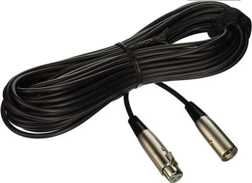 Cable Shure  Para Micrófono Xlr Conectores Cromados /8 Mts