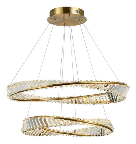 Pendente Inis Led Bella Iluminação Dourado Eb