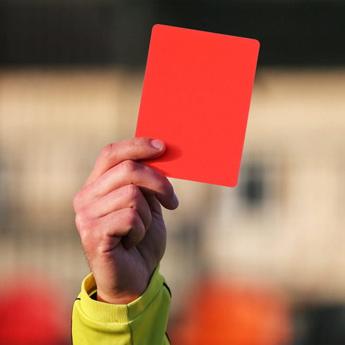 Juego De Tarjetas De Árbitro Deportivo, 10 Unidades, Color R