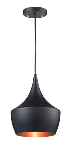 Candil Colgante Decorativo Color Negro Moderno