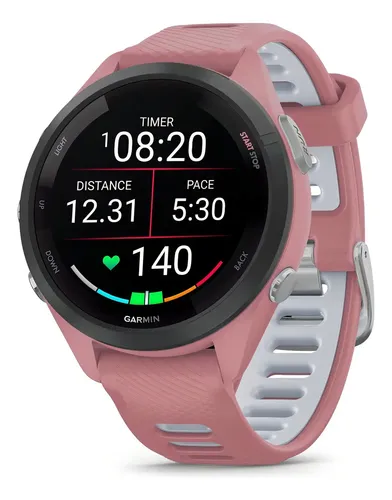 Smartwatch Garmin Forerunner 265s 010-02810-03 tela de 1.1" com p...