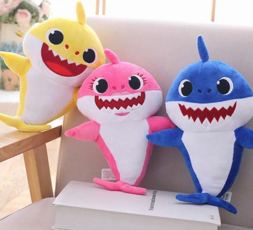 Baby Shark De Peluche Musical 45cm