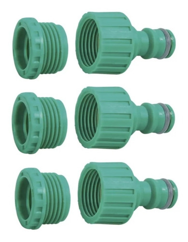 Bico Adaptador Conector P/ Engate Rápido D Mangueira Pvc 3un