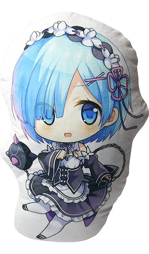 Cojin Decorativo Rem Re Zero Chibi Kawaii Anime Unico Arte