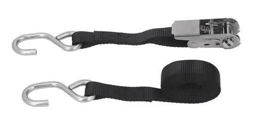 Correas De Amarre Con Trinquete, 1 Pulgada, 25 Mm, Negras, A