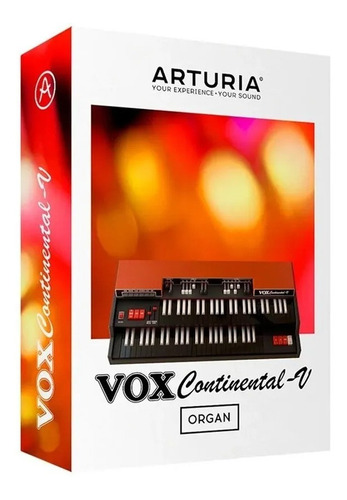 Software Arturia Vox Continental V Original Licencia Oficial